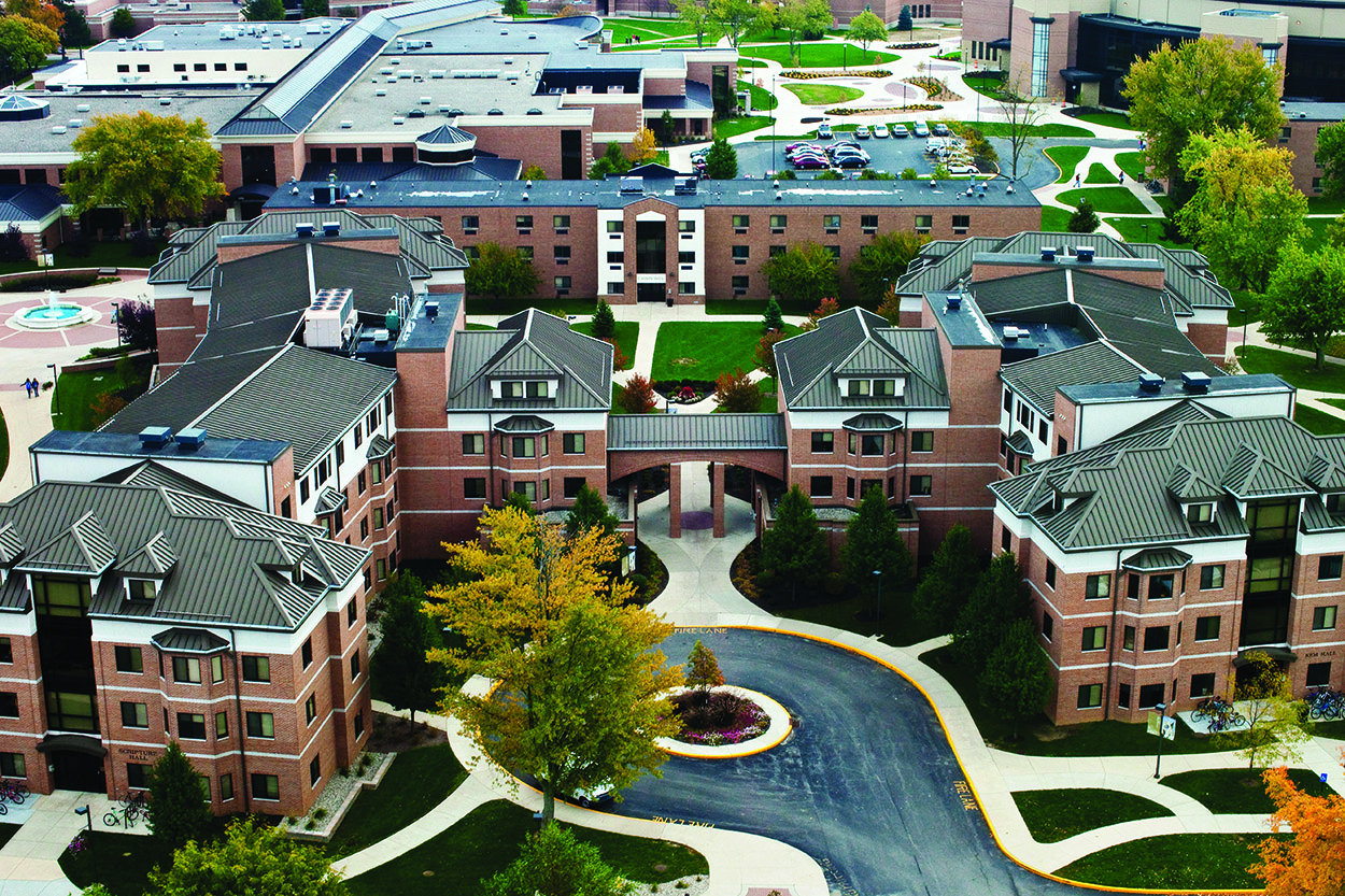 Scripture Hall Aerial