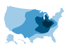 A map of the United States of America