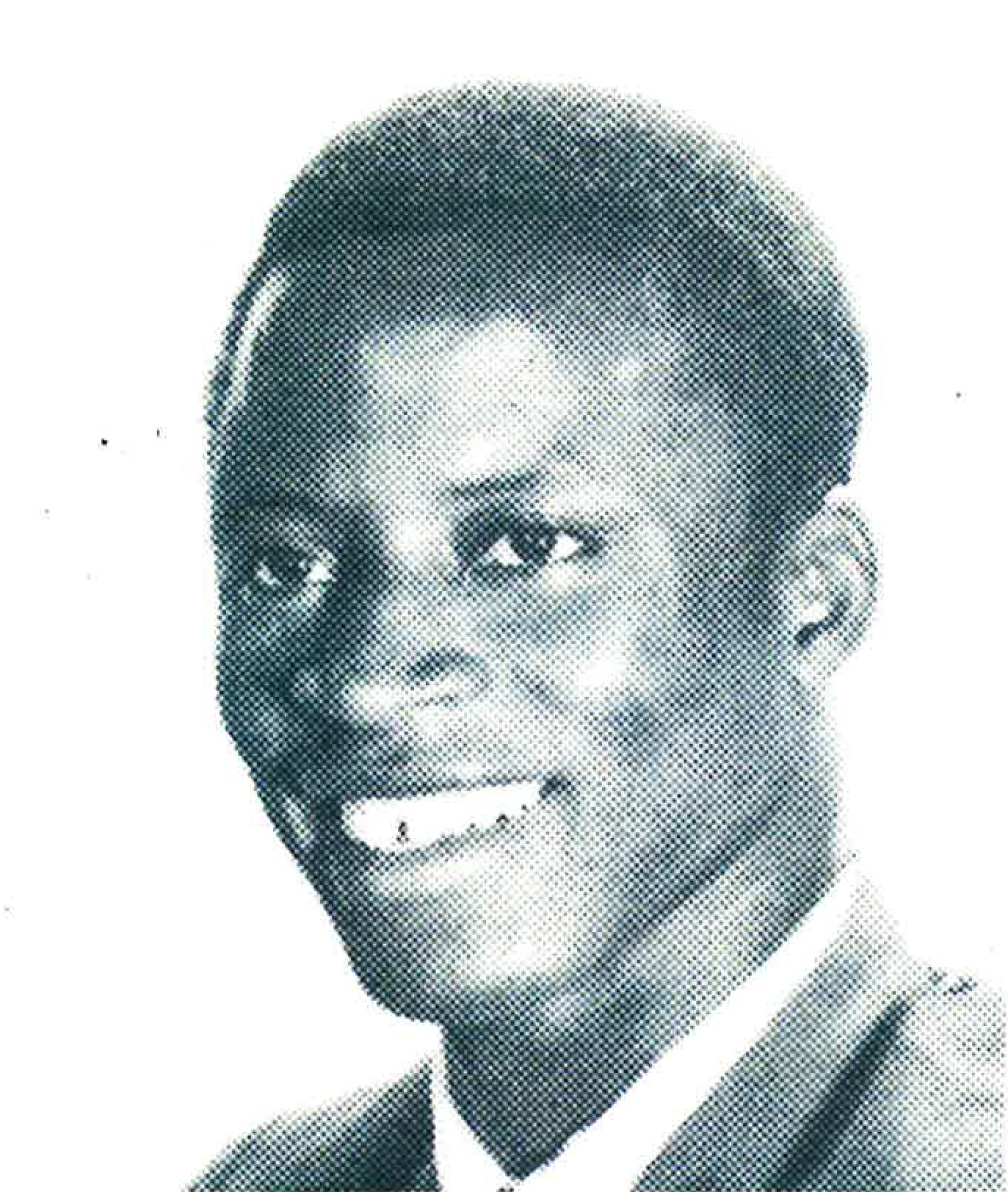 A young Francis Mustapha