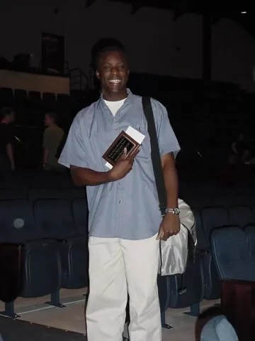 Mobolade as a student at Indiana Wesleyan University