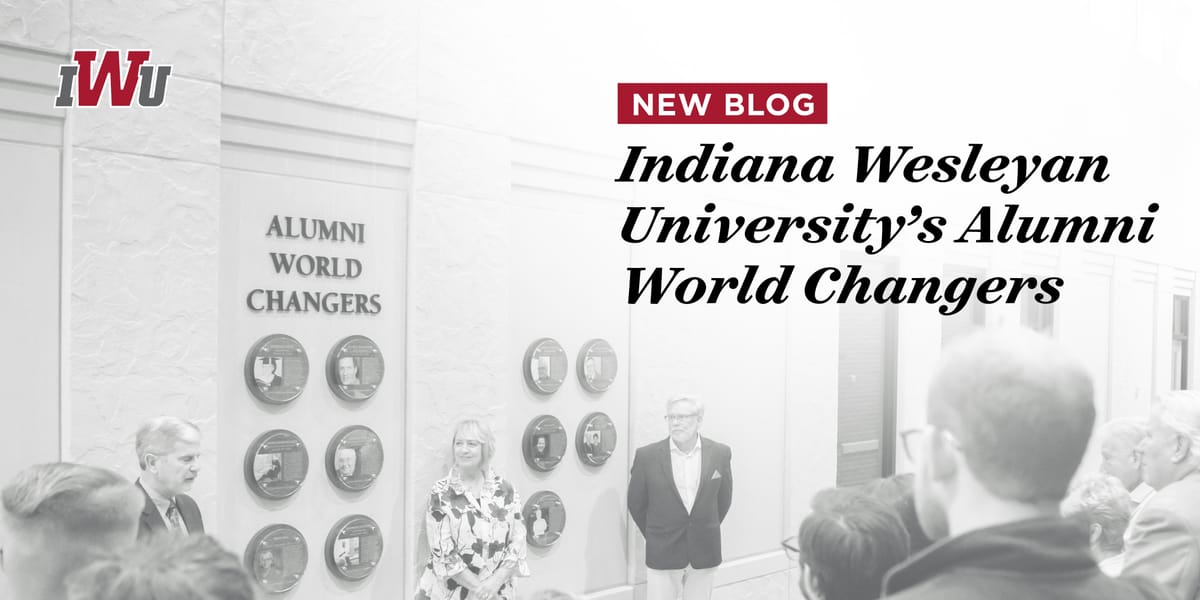 Alumni World Changers Awards Display