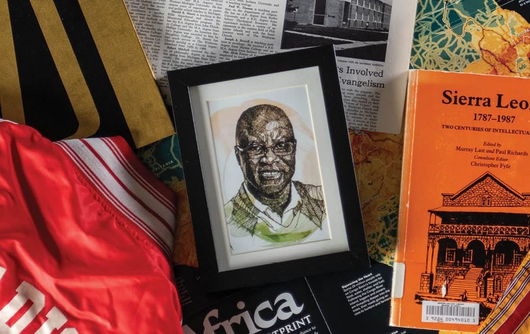 Portrait of Francis Mustapha