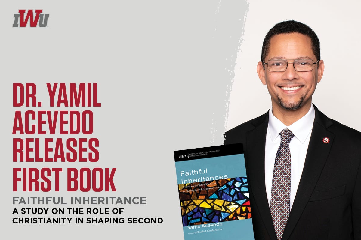 Dr. Yamil Acevedo Releases First Book - Image shows Dr. Acevedo with book