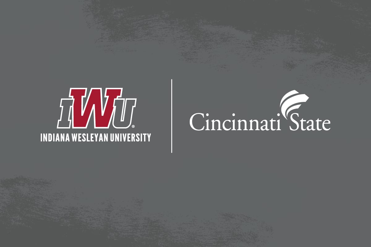 IWU logo and Cincinnati State logo