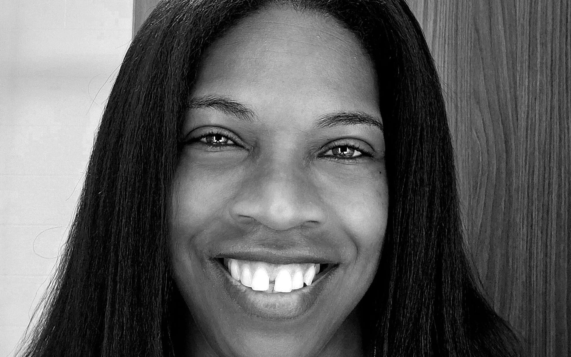 Close-up of Sarah Ralston