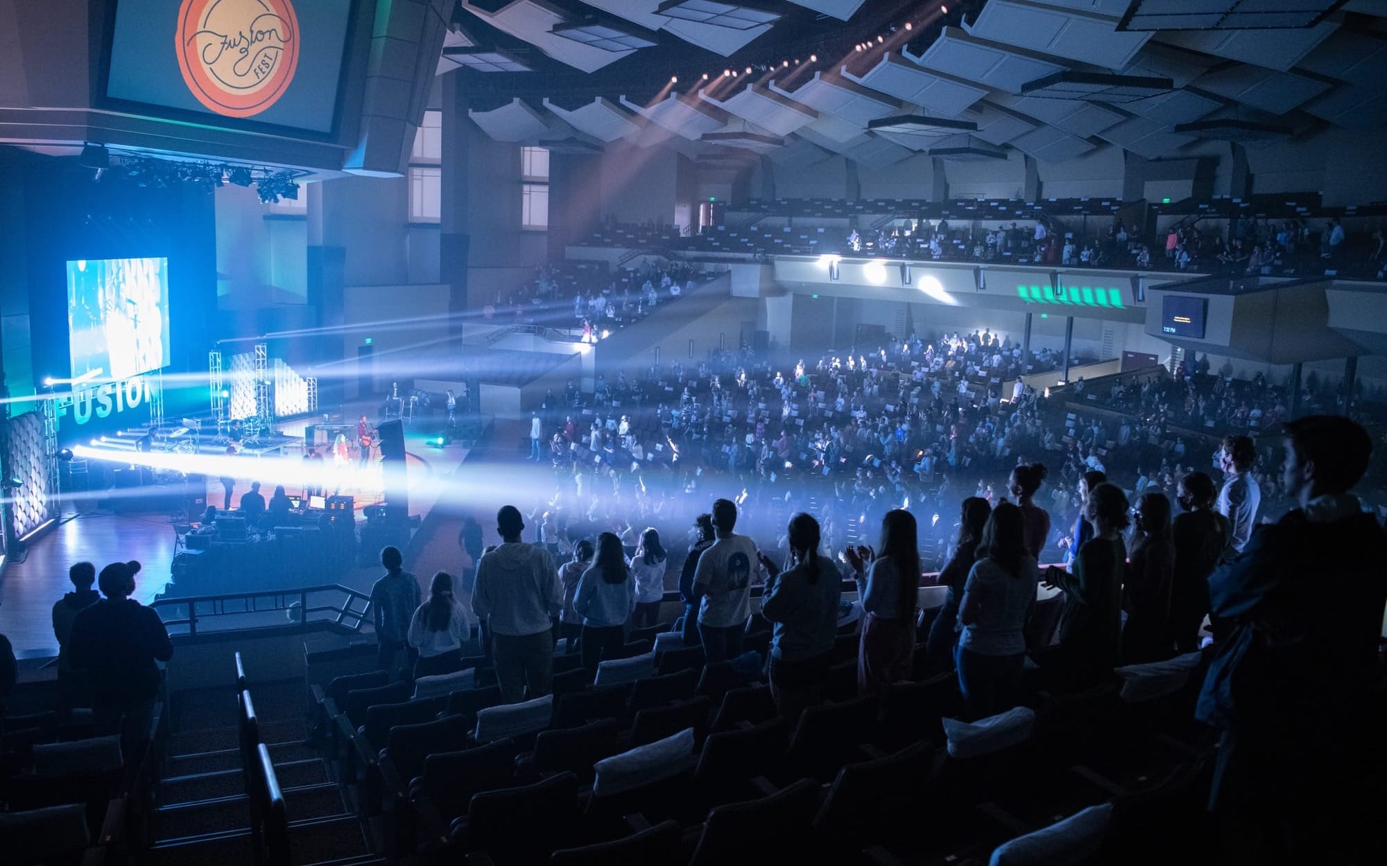 Fusion Chapel Service at Indiana Wesleyan University