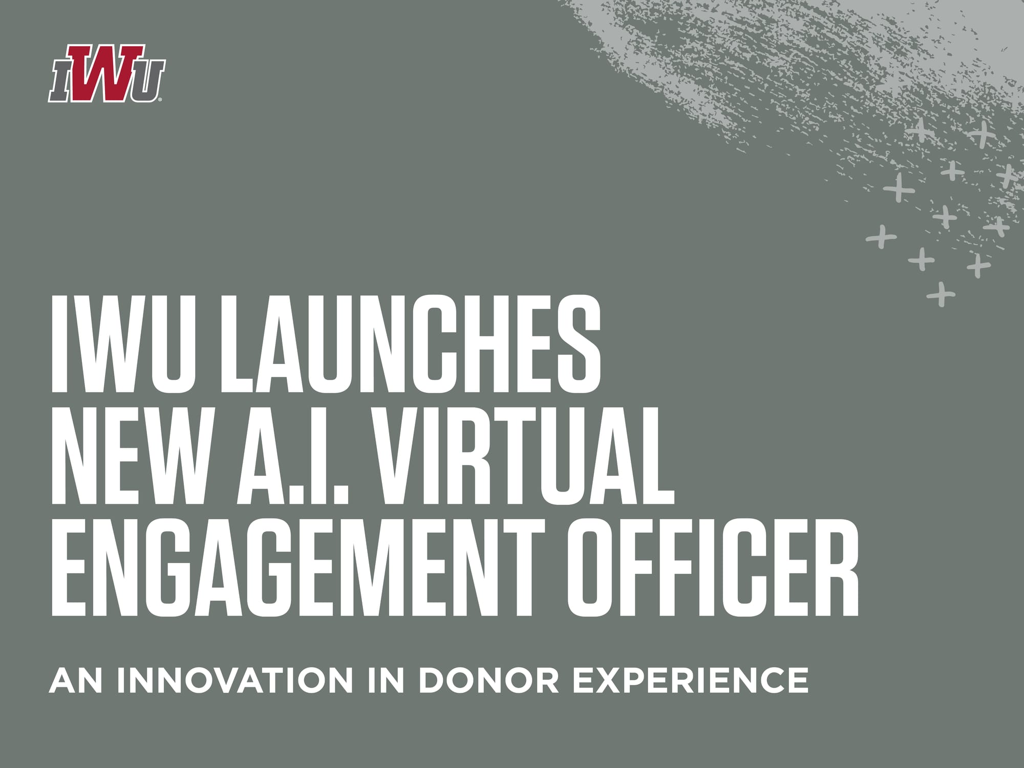 IWU Launches AI Virtual Engagement Officer Graphic