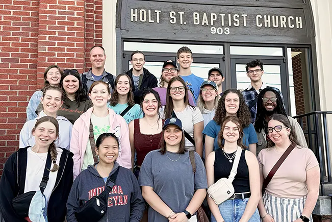 IWU Students at Holt Church