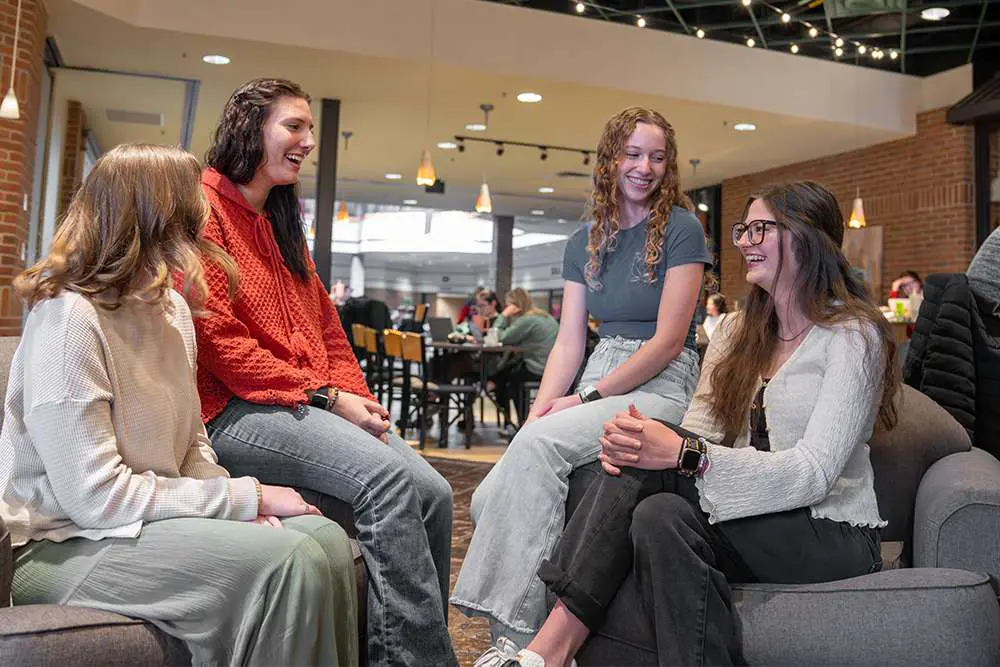 Group of students at IWU