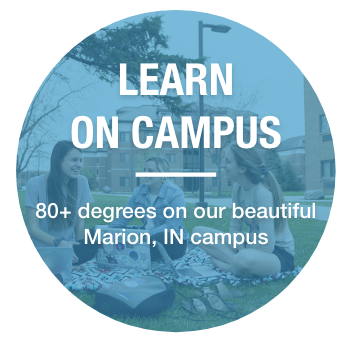 Get your degree on campus at IWU
