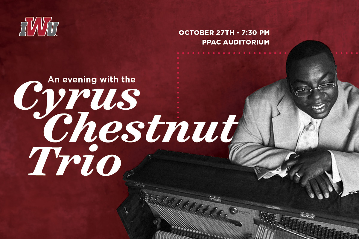 An evening with Cyrus Chestnut Trio