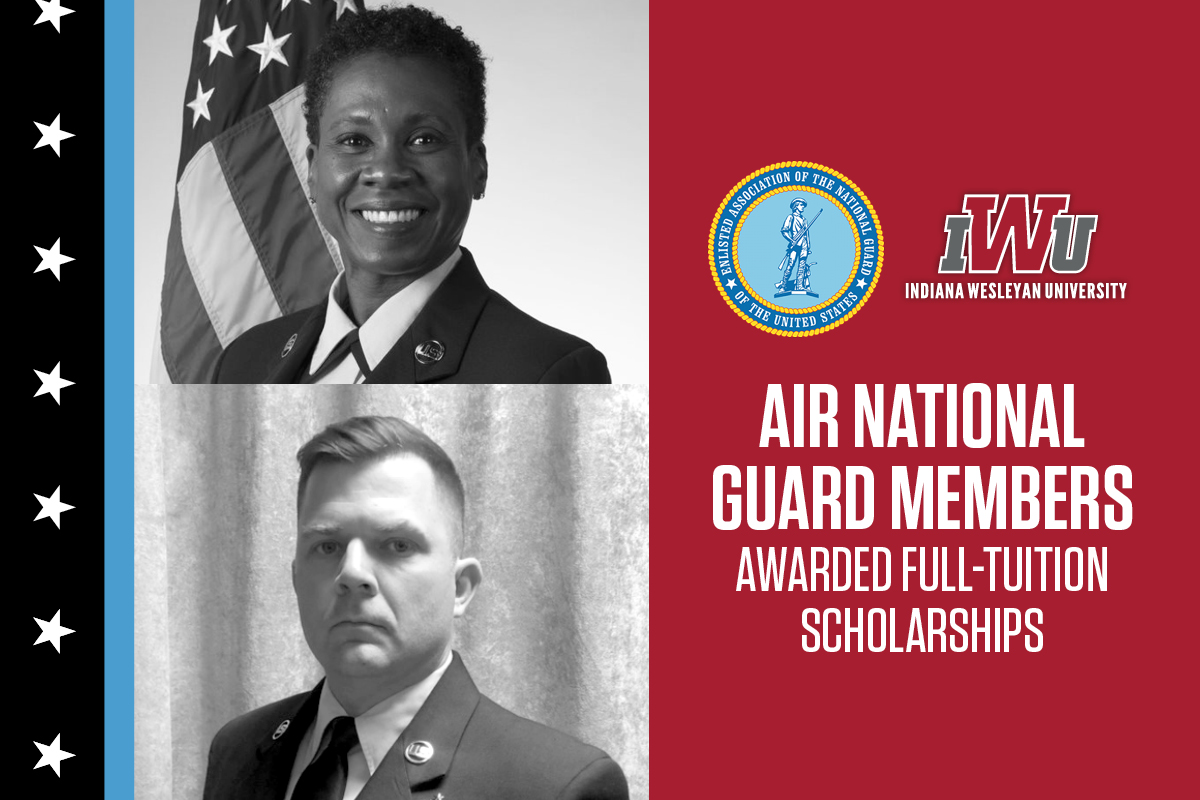  Indiana Wesleyan University Awards Full-Tuition Scholarships to Two Air National Guard Members