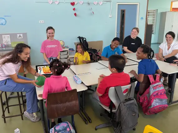 OTD Students in Curacao