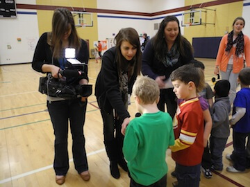 Shaelie Clark interviews Sioux City, IA elementary school kids