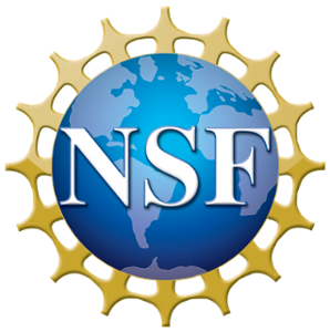 The logo for the National Science Foundation, or NSF