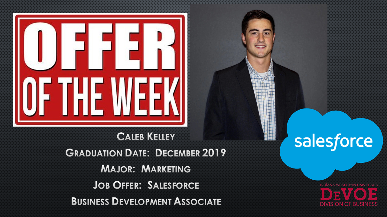Offer of the Week Caleb Kelly